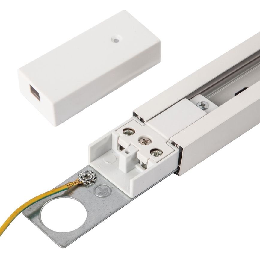 Sistema a binario Monofase TRACK 2 m bianco