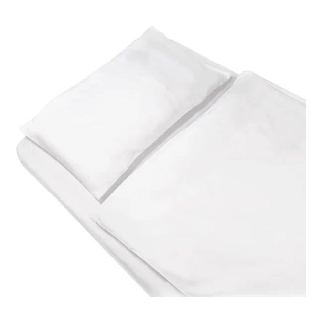 SkinPro Silver - Copripiumino antibatterico 100x135 cm bianco