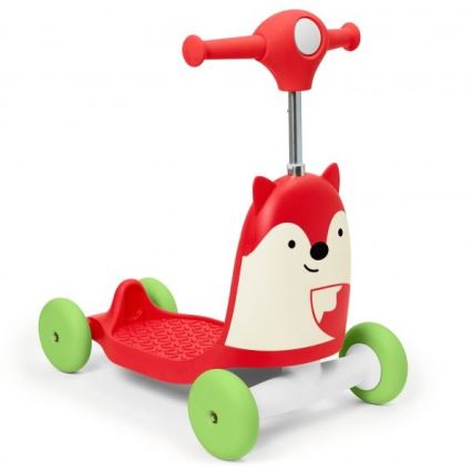 Skip Hop - Bici a spinta 3in1 ZOO volpe 3xAAA