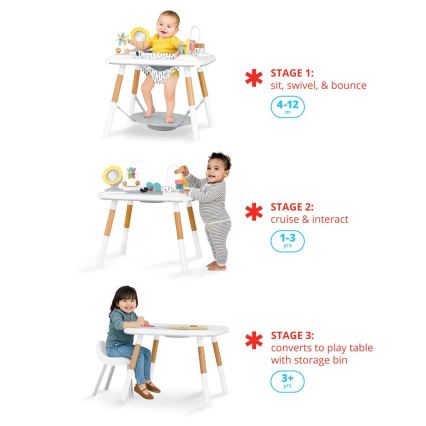 Skip Hop - Centro giochi per bambini 3in1 DISCOVEROSITY 3xAAA
