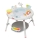 Skip Hop - Centro giochi per bambini 3in1 LINING CLOUD 3xAAA