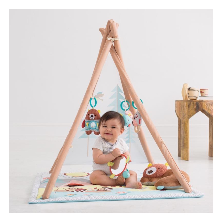 Skip Hop - Coperta per bambini per giocare a CAMPING CUBS