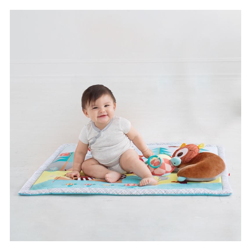 Skip Hop - Coperta per bambini per giocare a CAMPING CUBS