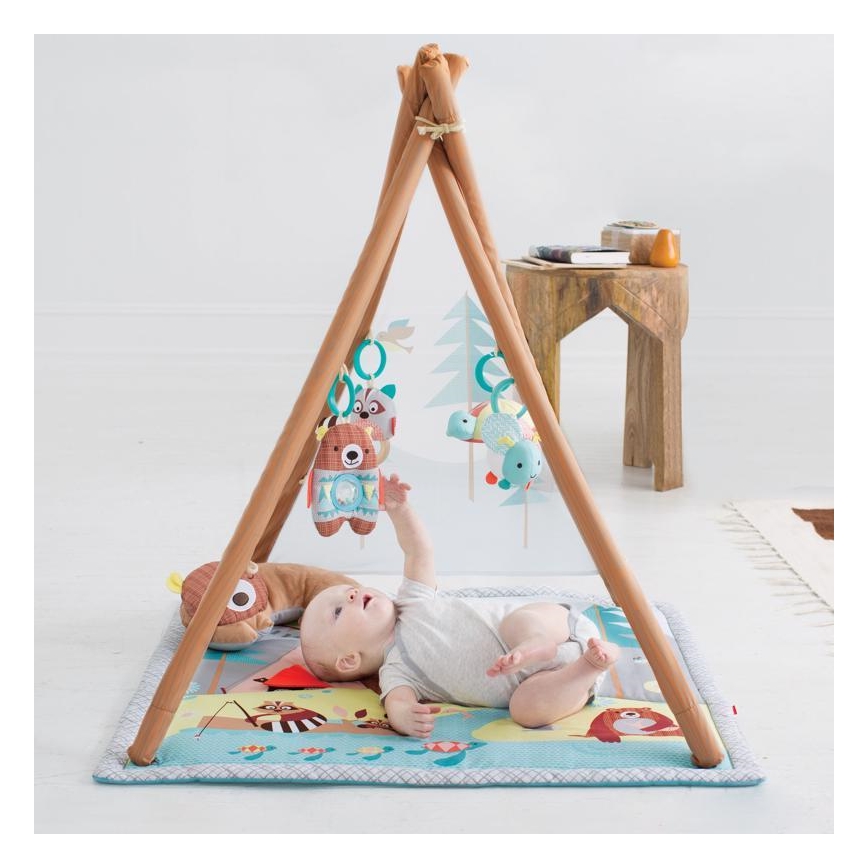 Skip Hop - Coperta per bambini per giocare a CAMPING CUBS
