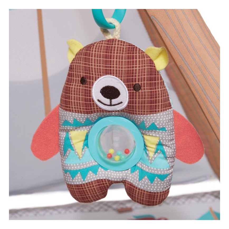 Skip Hop - Coperta per bambini per giocare a CAMPING CUBS