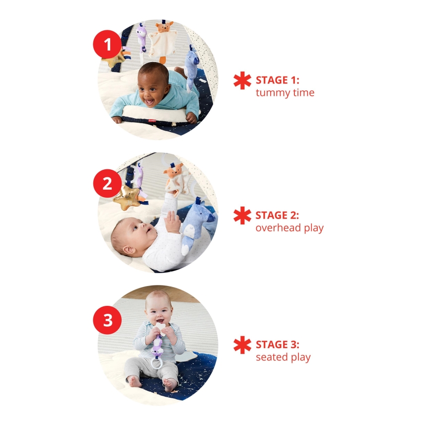 Skip Hop - Coperta per bambini per giocare a CELESTIAL DREAMS