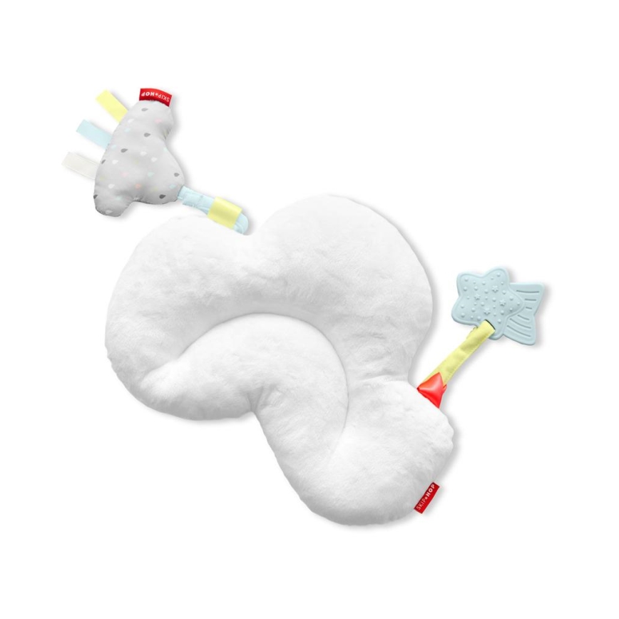 Skip Hop - Coperta per bambini per giocare con il trapezio di legno Fodera CLOUD