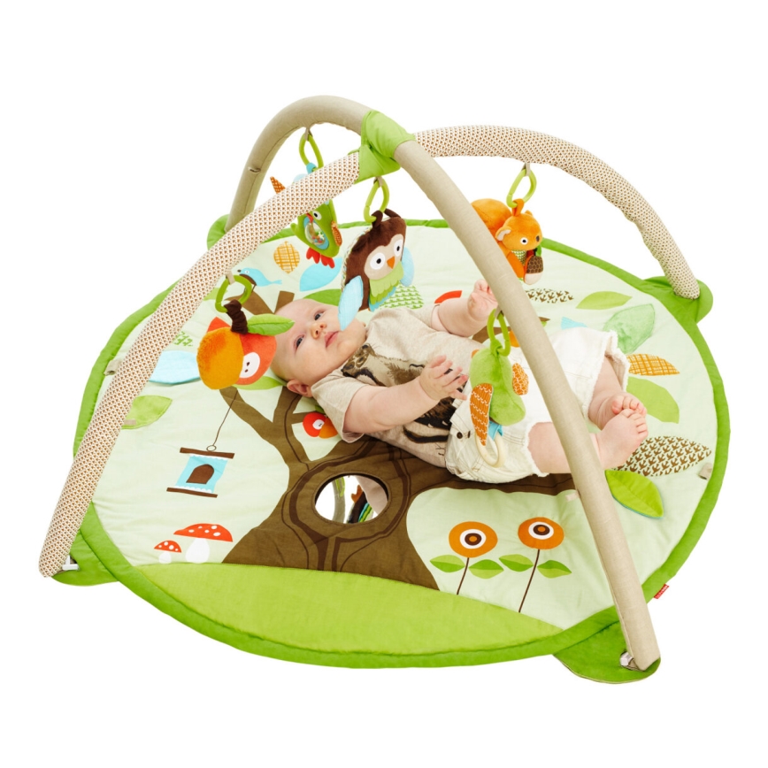 Skip Hop - Coperta per bambini per giocare TREETOP FRIENDS
