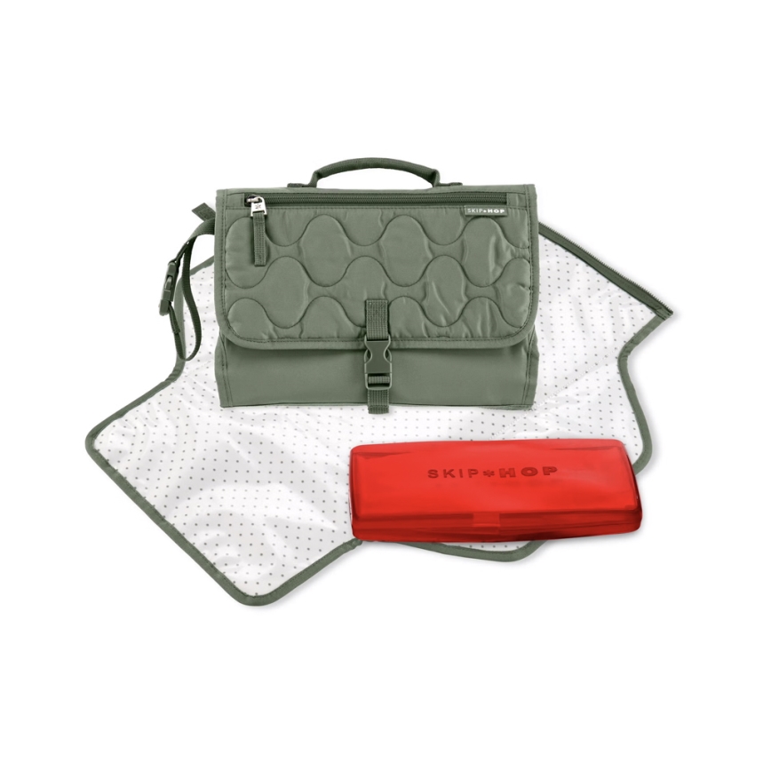 Skip Hop - Da viaggio fasciatoio e borsa 2in1 PRONTO verde