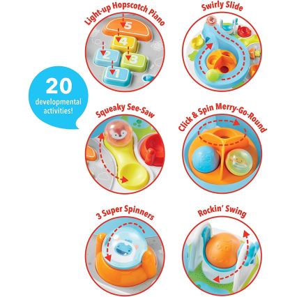 Skip Hop - Tavolo delle attività per bambini EXPLORE&MORE 3xAA