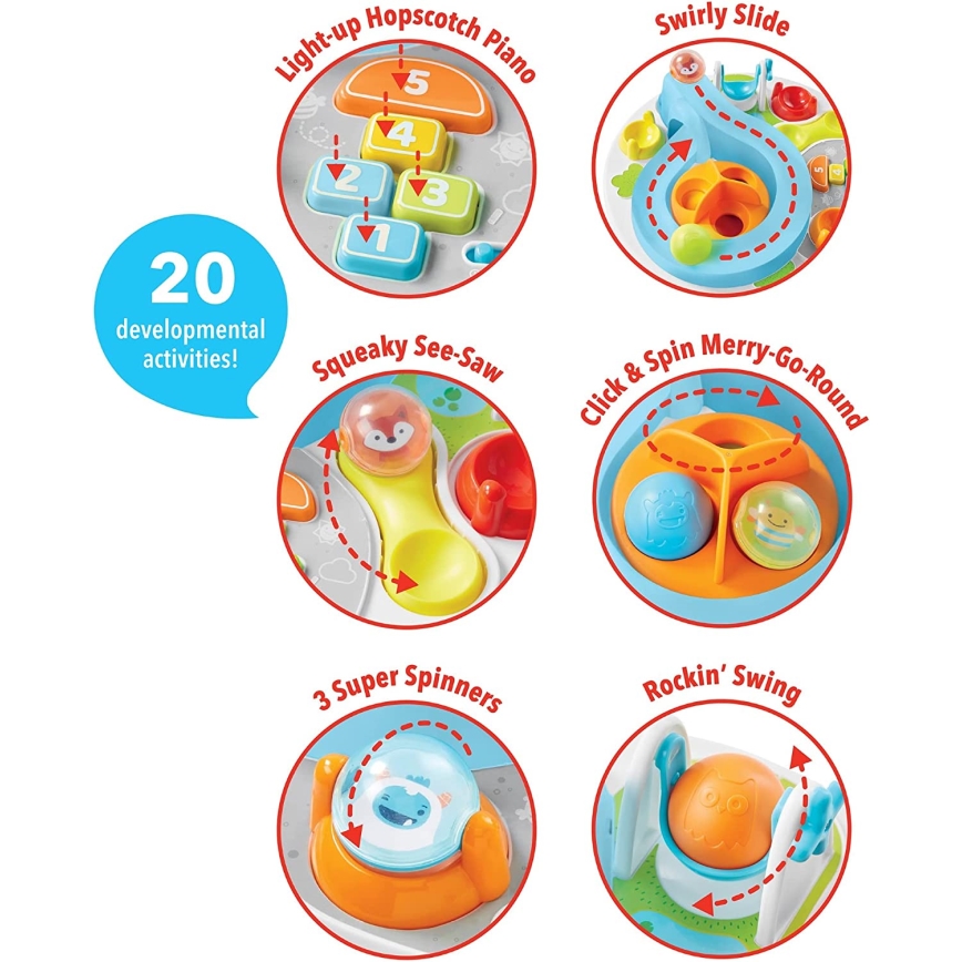 Skip Hop - Tavolo delle attività per bambini EXPLORE&MORE 3xAA