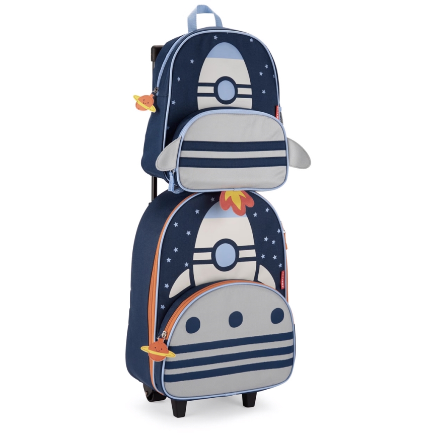 Skip Hop - Valigia da viaggio per bambini SPARK STYLE razzo spaziale