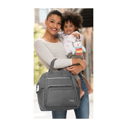 Skip Hop - Zaino fasciatoio per passeggino MAINFRAME Carbone