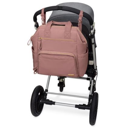 Skip Hop - Zaino fasciatoio per passeggino MAINFRAME Rosa polvere