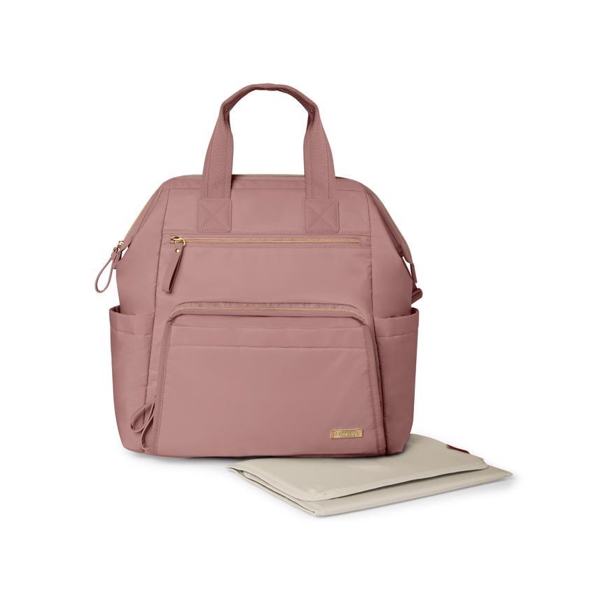 Skip Hop - Zaino fasciatoio per passeggino MAINFRAME Rosa polvere