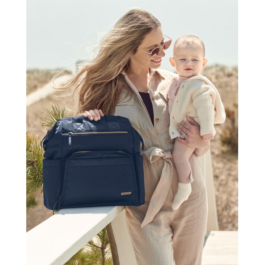 Skip Hop - Zaino fasciatoio per passeggino MAINFRAME Midnight Navy