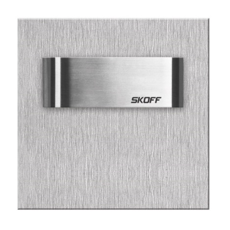 Skoff - Lampada scale TANGO SHORT LED/0,8W acciaio inossidabile/bianco freddo IP66