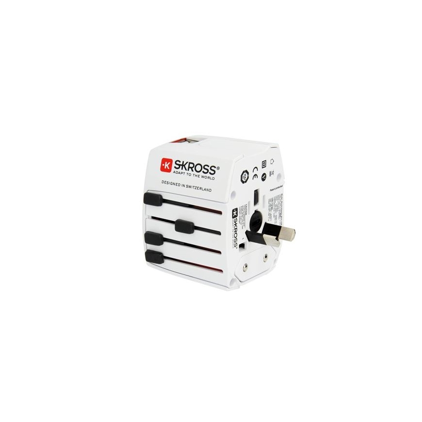 Adattatore da viaggio MUV USB AC USB A+C 15W