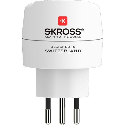 SKROSS - Adattatore da viaggio Brasile/Italia/Svizzera 10A