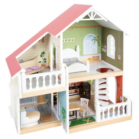 Small Foot - Casa delle bambole in legno Villa