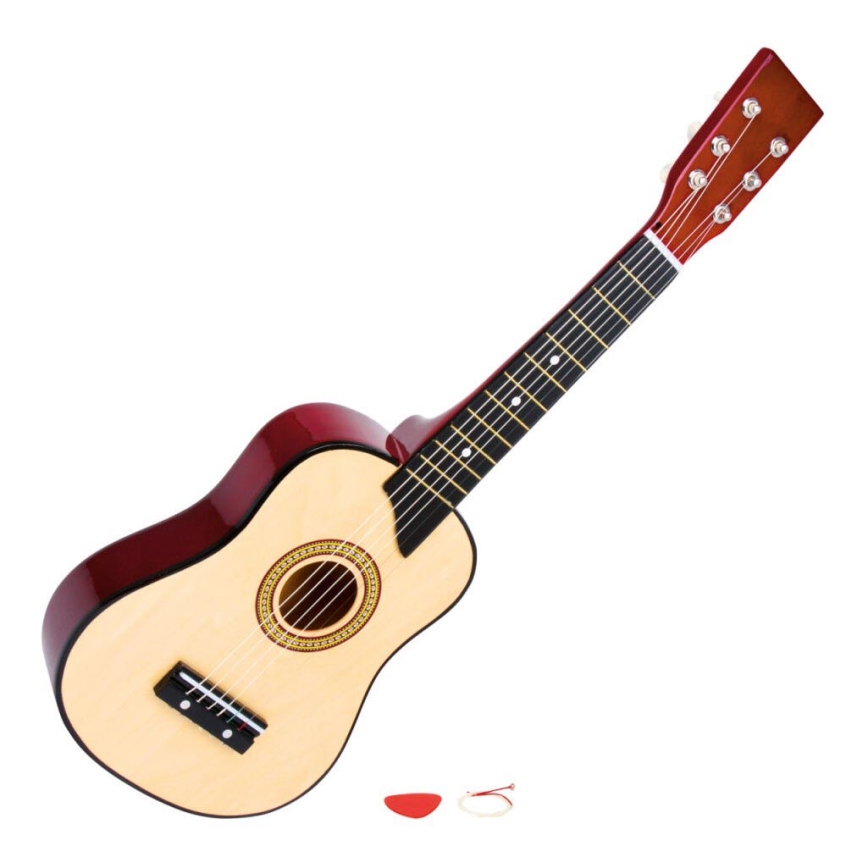 Small Foot - Chitarra giocattolo per bambini in legno