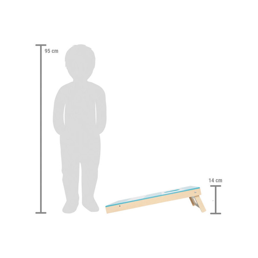 Small Foot - Gioco 2in1 cornhole e tavolo hockey Active