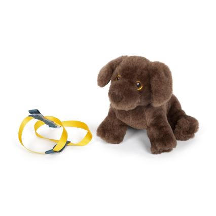 Small Foot - Peluche cane con kit di cura
