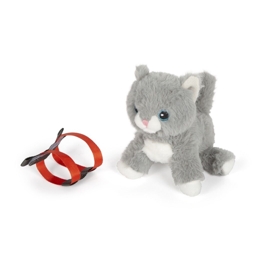 Small Foot - Peluche gatta con kit di cura