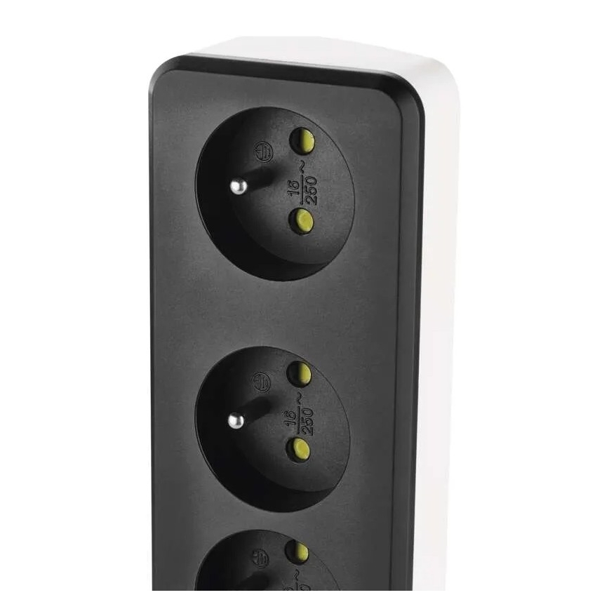 Smart estensione cavo con interruttore GoSmart 4Z + 1xUSB-A + 1xUSB-C 2 m Wi-Fi Tuya