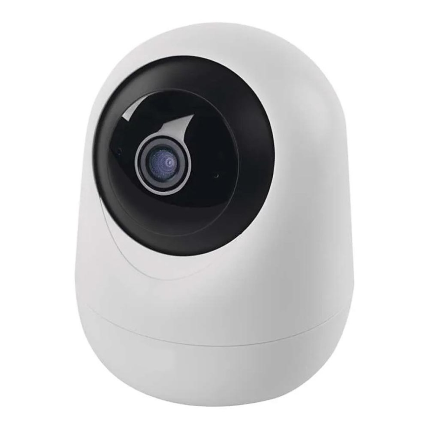 Smart interno swivel camera con sensore di movimento GoSmart 5V Wi-Fi Tuya bianco