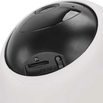 Smart interno swivel camera con sensore di movimento GoSmart 5V Wi-Fi Tuya bianco