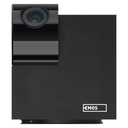 Smart interno swivel camera con sensore di movimento GoSmart 5V Wi-Fi Tuya nero