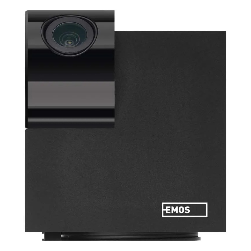 Smart interno swivel camera con sensore di movimento GoSmart 5V Wi-Fi Tuya nero