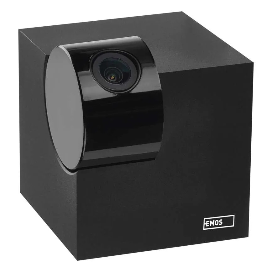 Smart interno swivel camera con sensore di movimento GoSmart 5V Wi-Fi Tuya nero