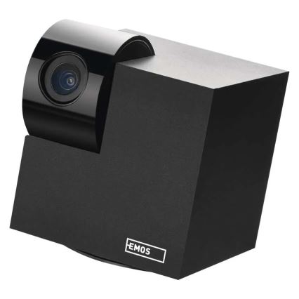 Smart interno swivel camera con sensore di movimento GoSmart 5V Wi-Fi Tuya nero