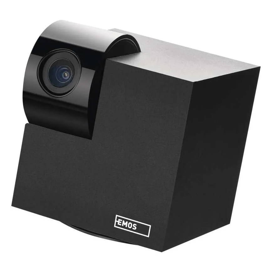 Smart interno swivel camera con sensore di movimento GoSmart 5V Wi-Fi Tuya nero