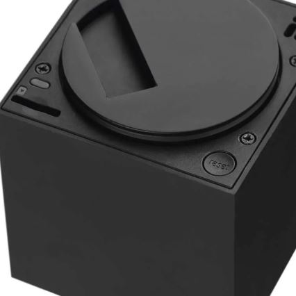 Smart interno swivel camera con sensore di movimento GoSmart 5V Wi-Fi Tuya nero