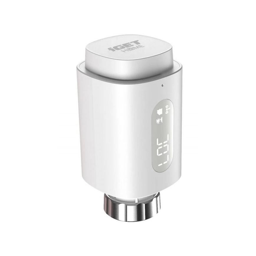 Smart testa termostatica con LED display 2xAA/3V Zigbee