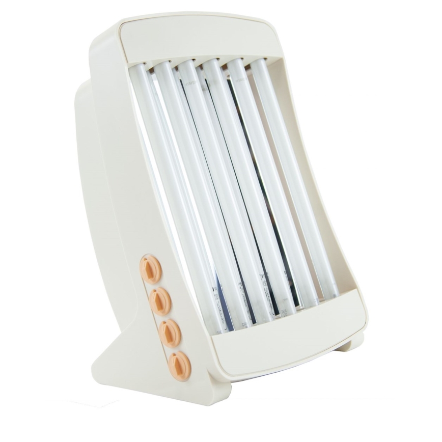 Solarium domestico per il viso Cosmedico con 6 tubi UV, 90W/230V