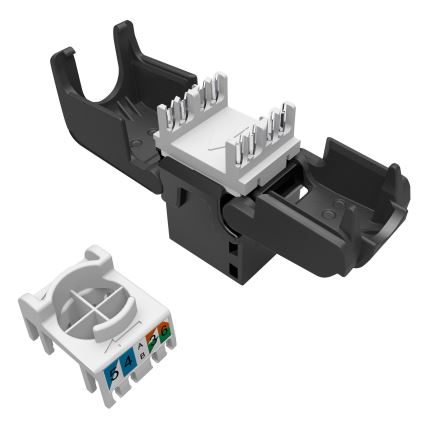 Solarix 25286701 - Chiave di volta autofilettante CAT5E UTP