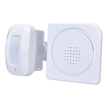 Allarme 3xAA con sensore di movimento wireless 3xAAA/5V bianco