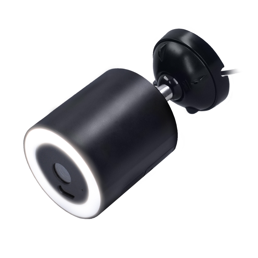 Telecamera LED da esterno con illuminazione integrata 12V 1536p IP65