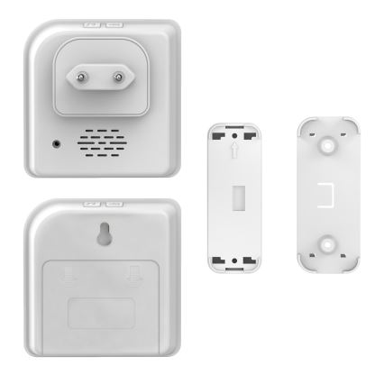 SET 2x Campanello wireless 230V/3xAAA IP56 bianco