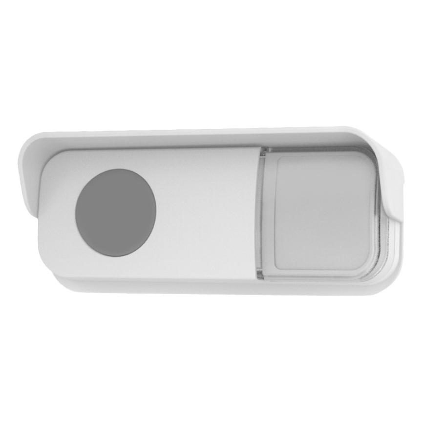 SET 2x campanello presa wireless 230V IP56 bianco