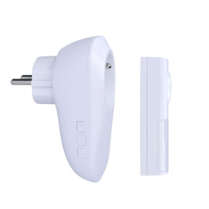 Campanello wireless con spina integrata 230V/1xLR23A IP55