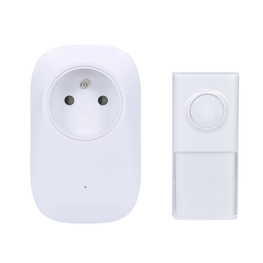Campanello wireless con spina integrata 230V/1xLR23A IP55