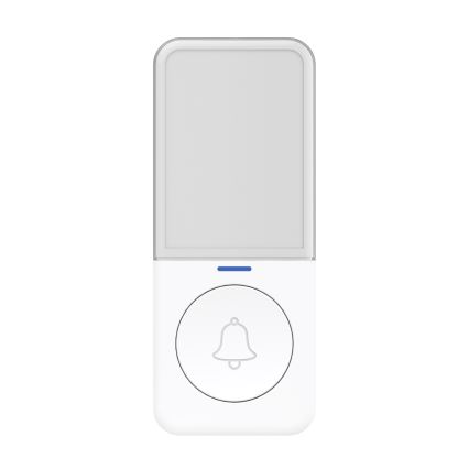 Campanello wireless con illuminazione a LED 230V/1xCR2032 IP56 bianco