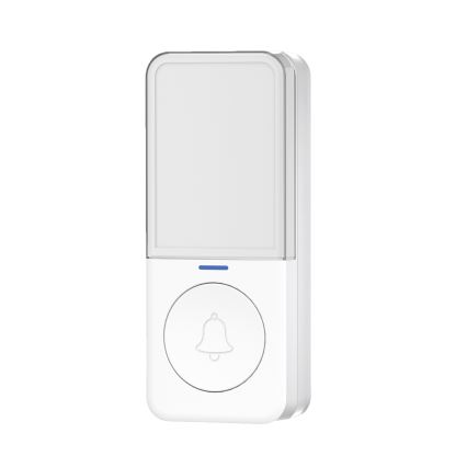 Campanello wireless con illuminazione a LED 230V/1xCR2032 IP56 bianco