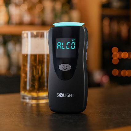 Etilometro senza contatto a batterie 3xAA