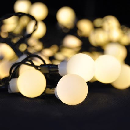 Catena natalizia LED RGB dimmerabile da esterno 10m 100xLED/230V + telecomando